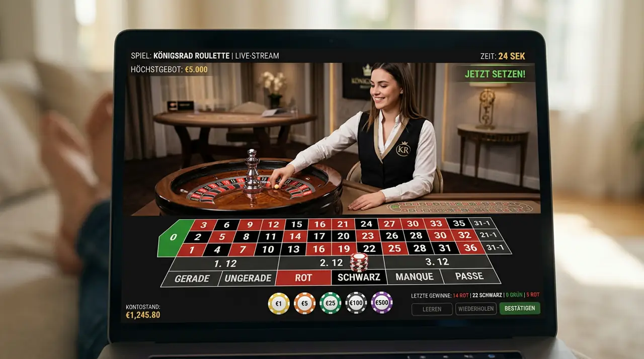 Live & Tischspiele — Golden Lady